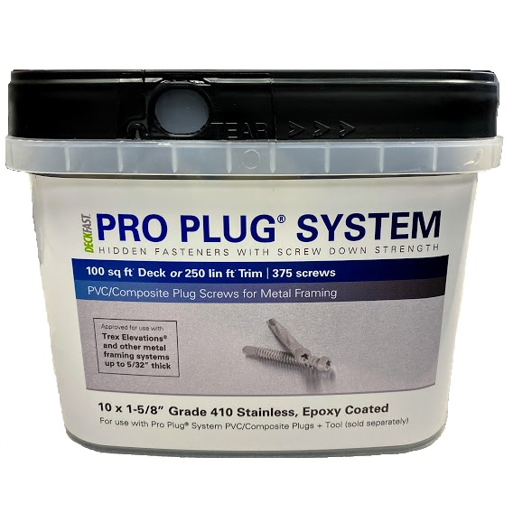 Pro Plug® Screws for Metal Framing