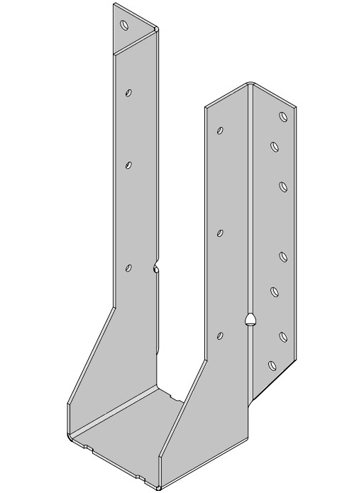 3 x 10 Heavy Face Mount Hanger 316SS
