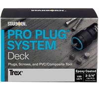 Pro Plug System Kit for Trex® Enhance with Epoxy Screws
