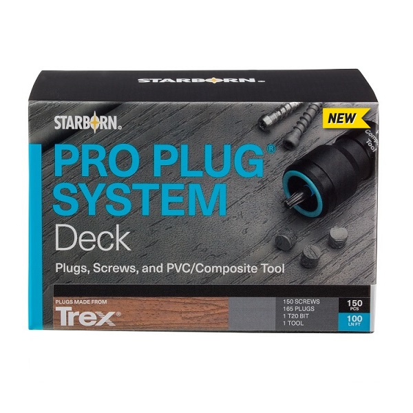 Pro Plug System Kit for Trex® Enhance with 305 Stainless Screws