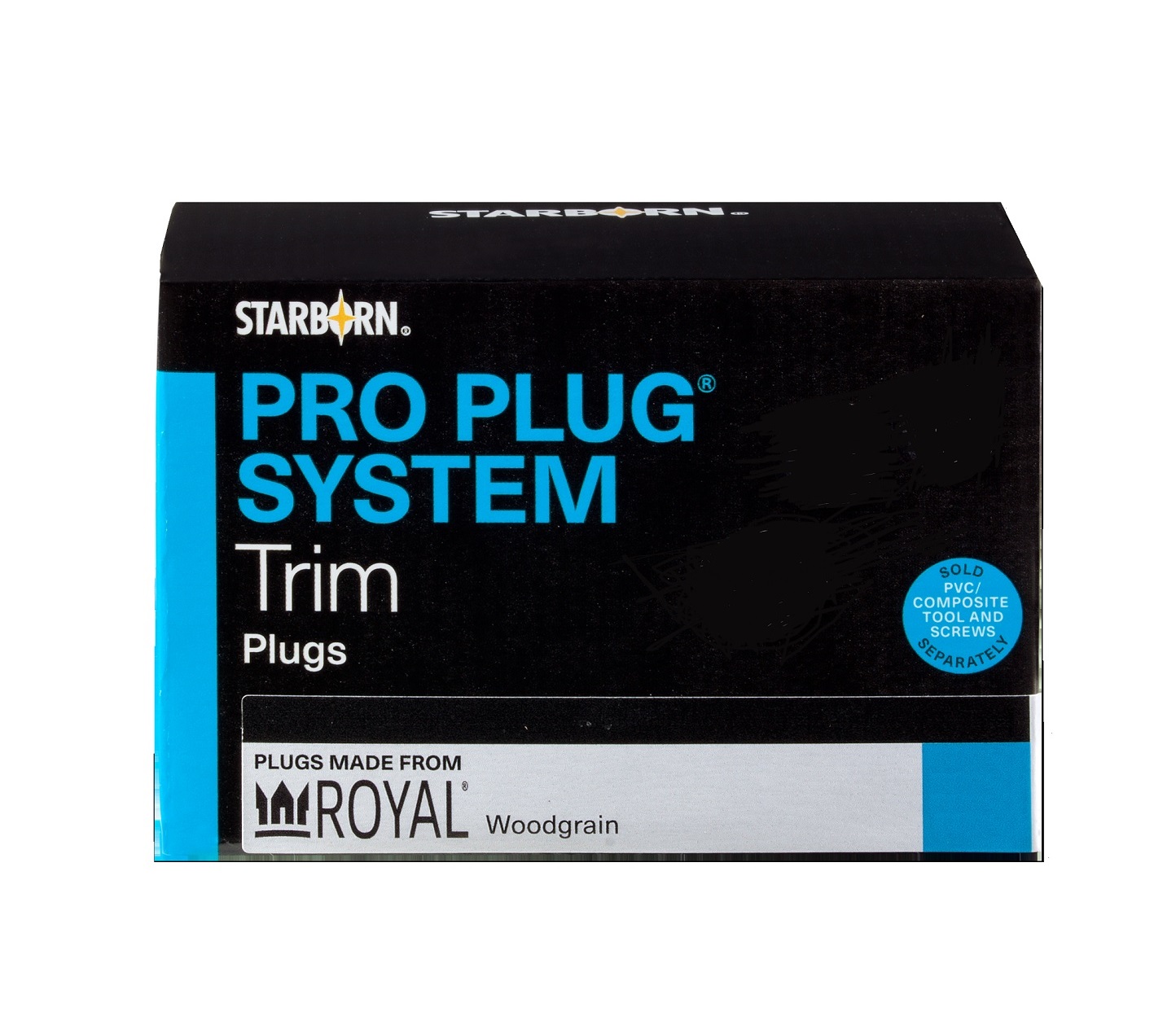 Pro Plug System Plugs for Royal Woodgrain Trim, Open Box