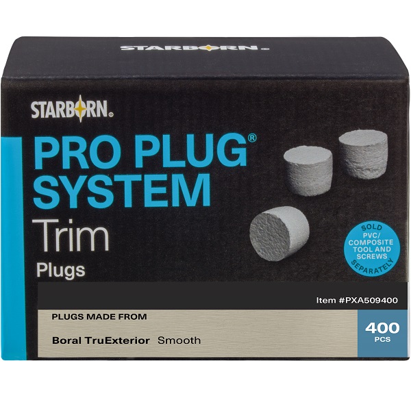 Pro Plug Boral TruExterior Smooth Plugs, Open Box
