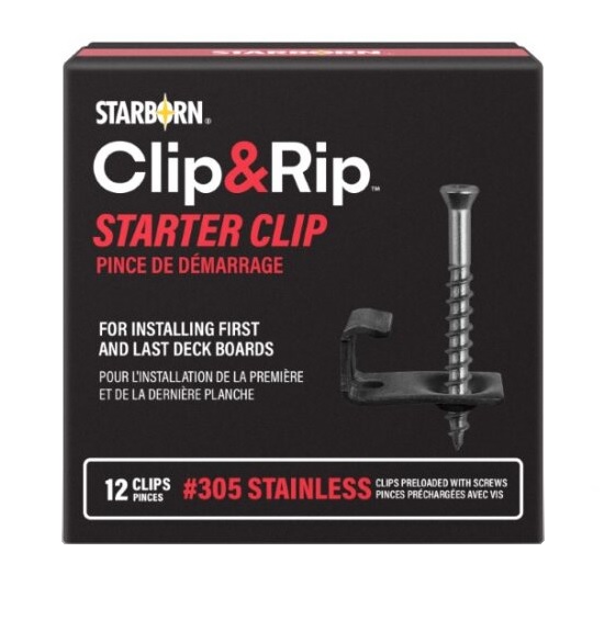 Starter Clip box for Clip & Rip System