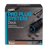 Pro Plug System for Trex® Decks 100 sq ft