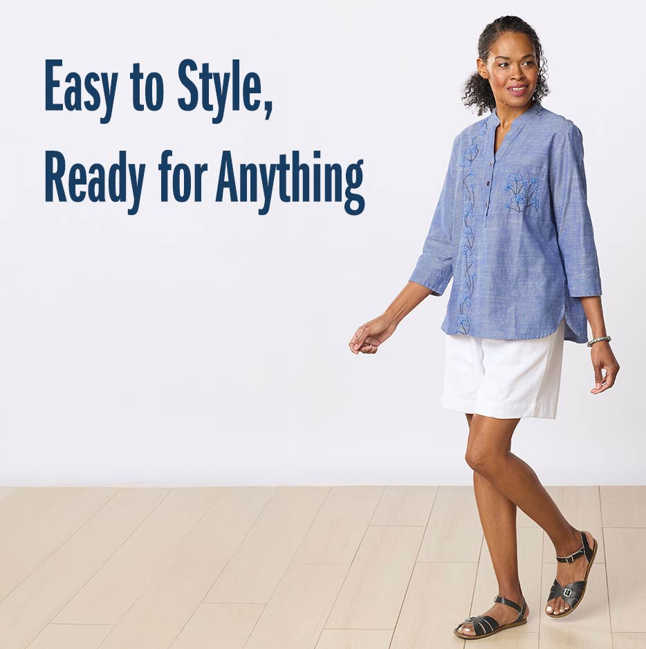 Easy to Style, Ready for Anything