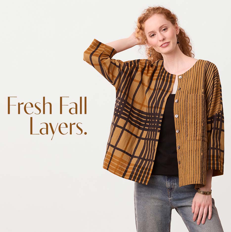 Fresh Fall Layers. Golden yellow plaid jacket.