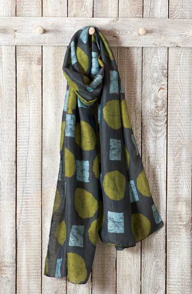 Scarf - Charcoal /Multi Scarf - Charcoal /Multi