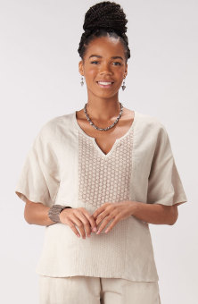 Arisha Top - Flax