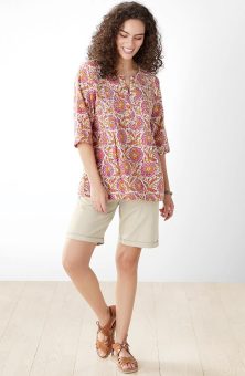 Kavya Shorts - Almond