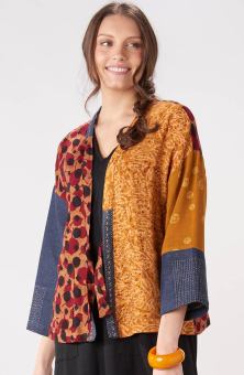 Meru Jacket - Denim/Multi