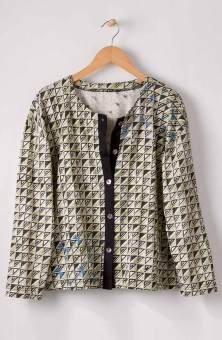 Deena Cardigan - Aloe/Multi