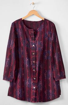 Sanoli Tunic - Pomegranate/Multi