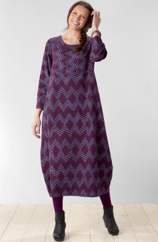 Ratna Dress - Port/Multi