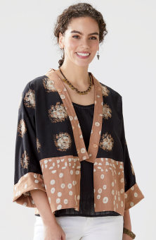 Sikkim Jacket - Black/Sunstone
