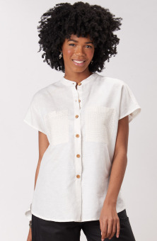 Pranay Shirt - Soft white