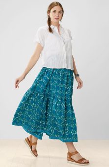 Ashiana Skirt - Lapis/Multi