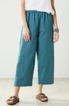 Kesari Cargo Pant - Dusty teal