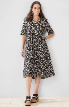 Geethali Dress - Black