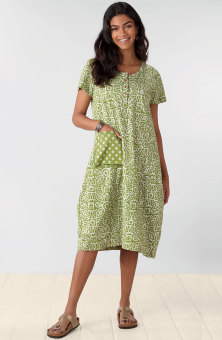 Parola Dress - Celery