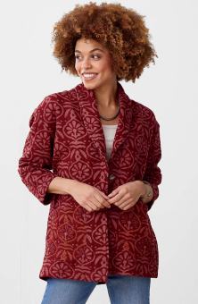 Nivetha Jacket - Sumac