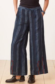 Sangli Wide-Leg Pant - Patina