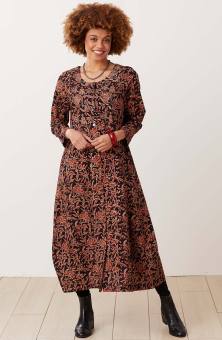 Suvrana Dress - Black/Multi