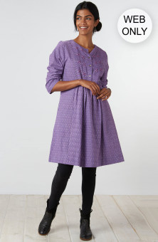 Short Vasanti Dress - Purple