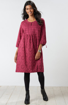 Neerja Organic Dress - Cranberry