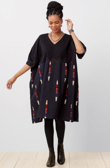 Irla Dress - Black/Multi