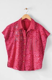 Adira Shirt - Raspberry