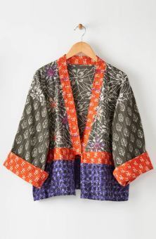 Product Image of Sikkim Unstructured Boxy Jacket - Fossil/Multi