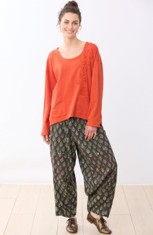 Field Pull-On Lantern-Leg Pant - Fossil