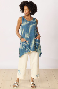 Karol Straight-Leg Pant - Natural