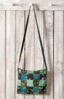 Chindi Bag - Apple green/Multi