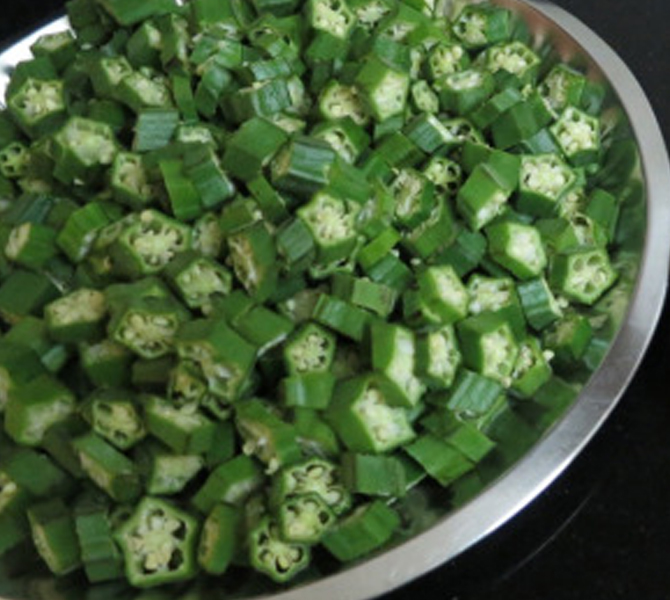 Bhindi (Okra) Fry