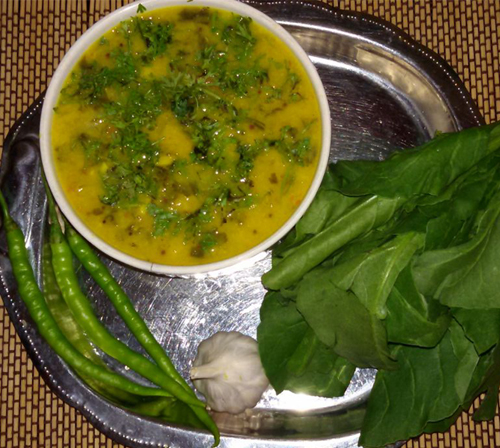 Palak (Spinach) Dhal