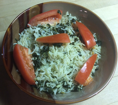 Spinach Rice