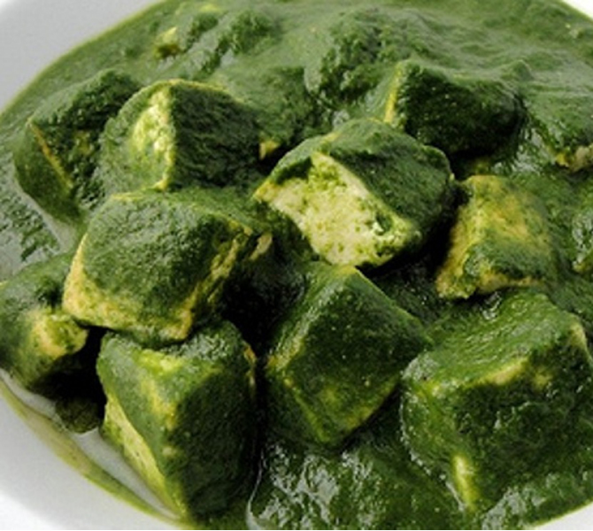 Vegan Palak Tofu