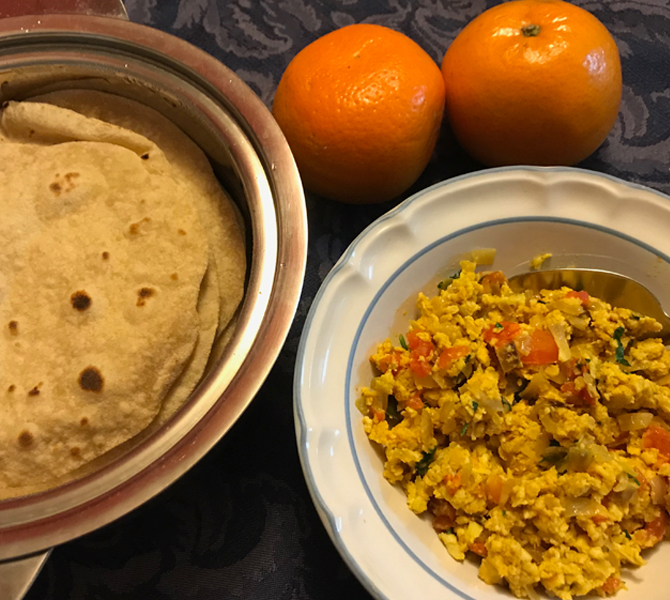 Anda Bhurji (Scrambled Eggs)