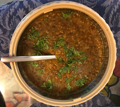 Indian Lentils: Black dal/Sabut Masoor