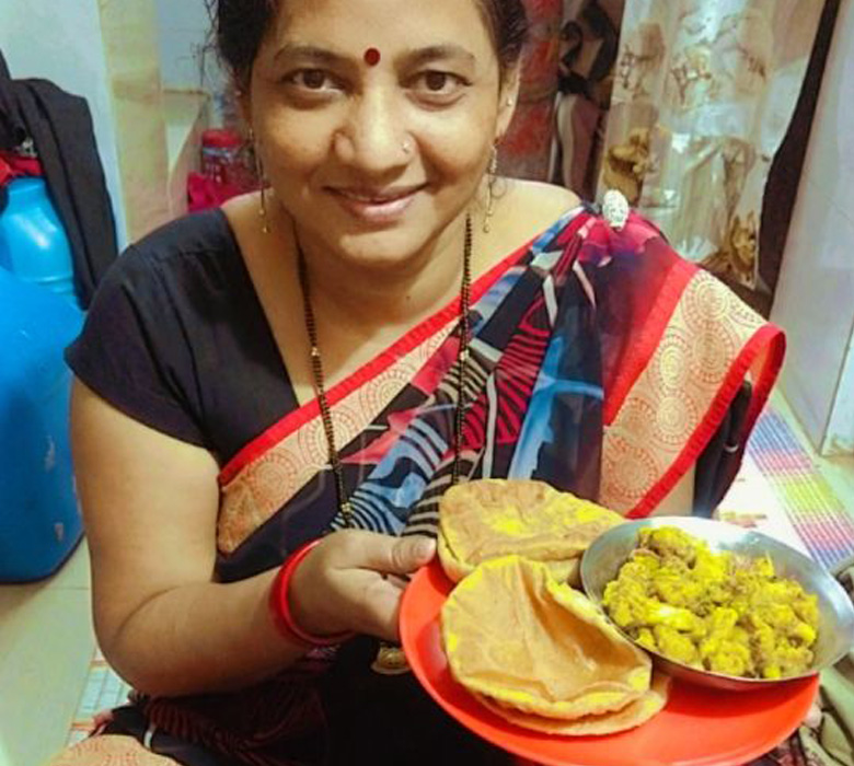 Gobi Ki Sabzi (Cauliflower in Green Paste)