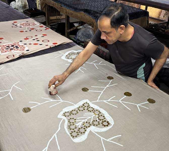 Behind The Garment: Placement Print Sunita Jacket 