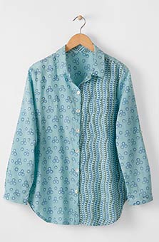 Jeevan Shirt - Cottage blue