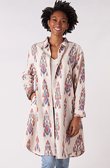 Rima Shirt - Natural/Multi