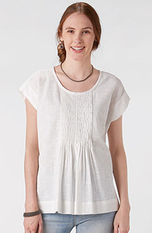 Latha Top - White