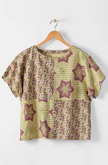 Charita Top - Citron/Multi