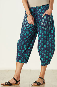 Product Image for Dhulia Pant - Navy/Teal - MISSES' S