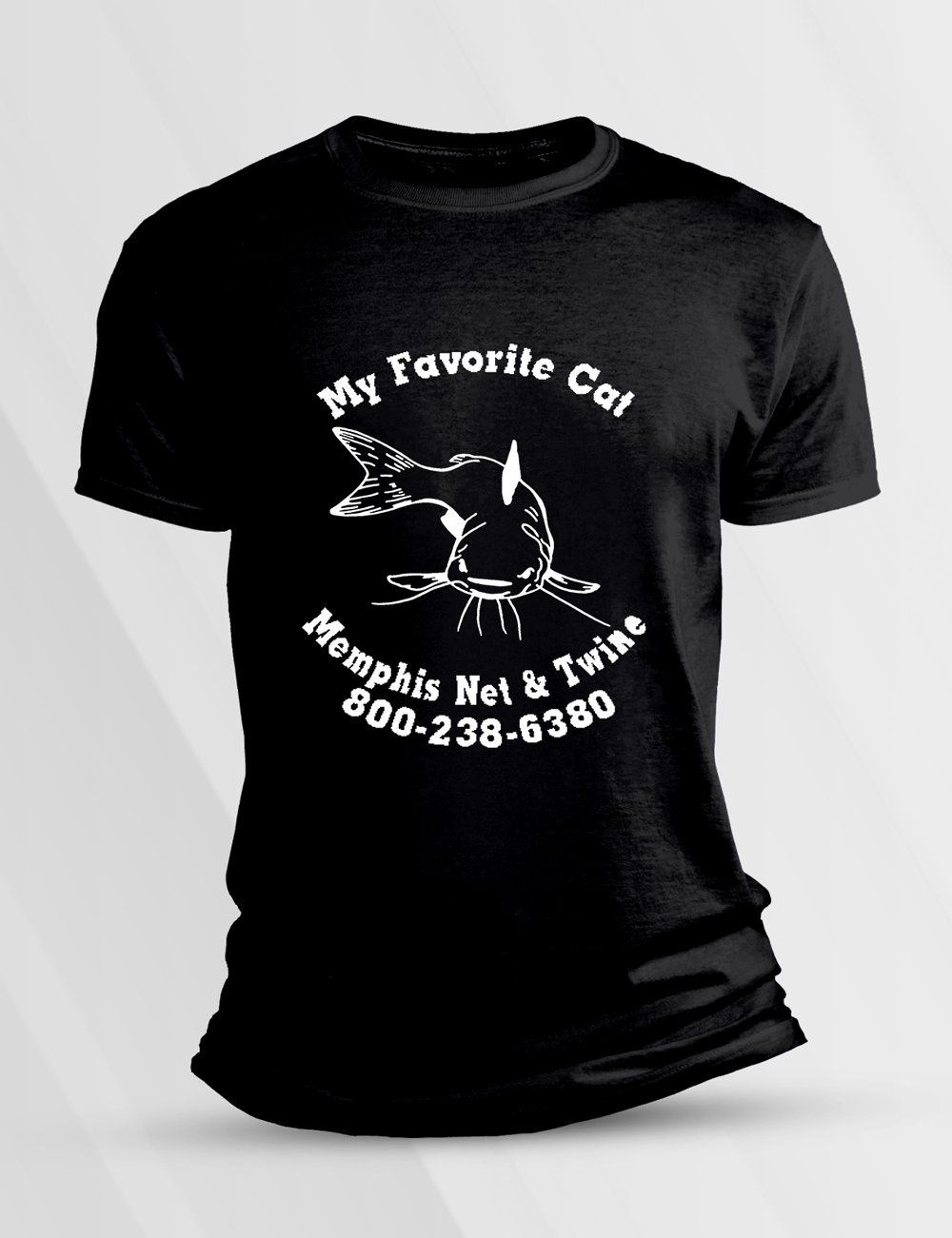 T-Shirt, Official "My Favorite Cat", Black