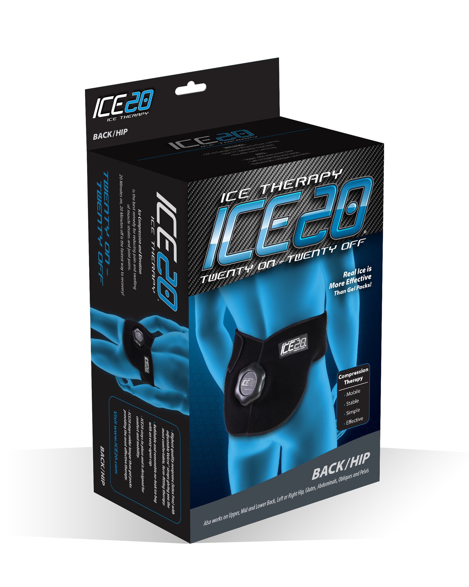 ICE20  Compression Wrap, Back/Hip