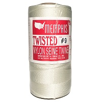 Red Label White Twisted Nylon Twine 1 Lb. Spool